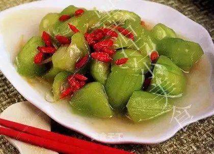wolfberry towel gourd