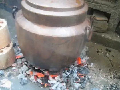 Copper pot rice