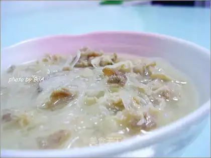 Mutton vermicelli soup