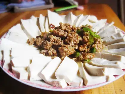 Fragrant tender tofu