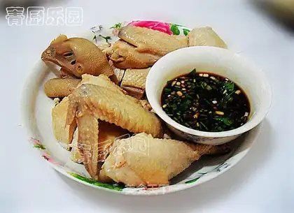 white-cut chicken