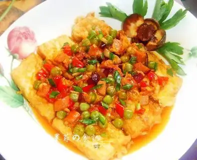 Colorful tofu