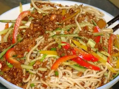 noodles with bean