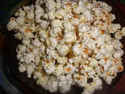 Homemade popcorn