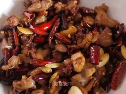 Spicy diced chicken