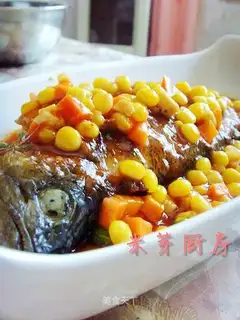 Stewed Perch with Golden Jade Full House