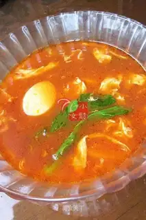 Tomato tofu soup