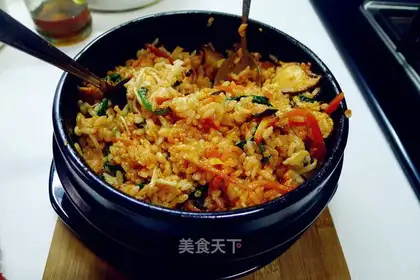 Rock pan rice