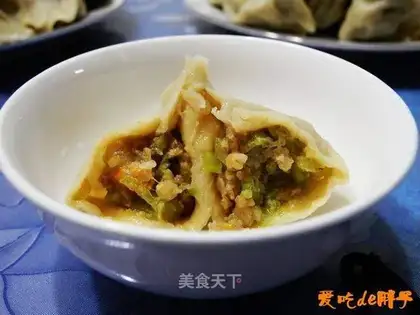 ♪ Seameal celery pork dumplings ♪