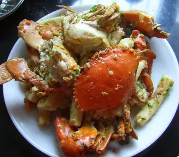 Crab fried cake