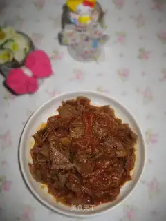 Hot cabbage and beef