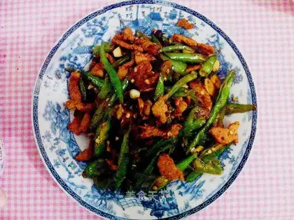 Chili fried meat