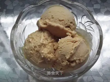 Caramel ice cream