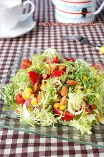 Almond and fruit salad