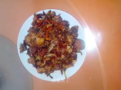 Dry pepper chicken