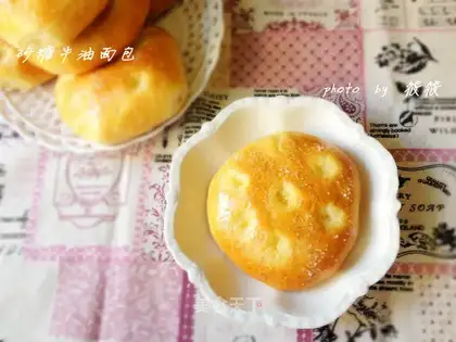 Sugar butter bread