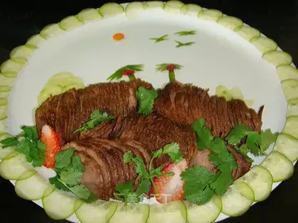 Roasted beef