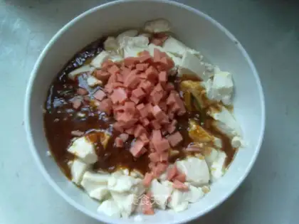 Bean petals, tofu