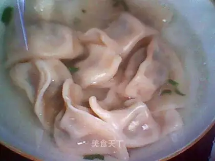 Homemade dumplings