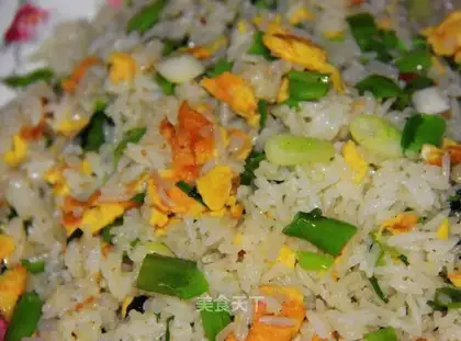Scrambled rice