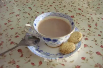 Homemade cocoa milk