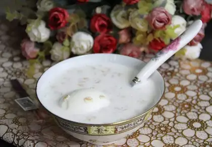 Milk egg oatmeal