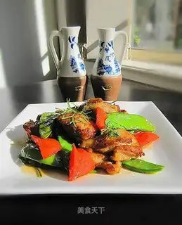 Thai bean chicken leg