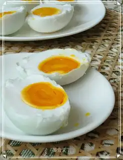 Homemade duck eggs