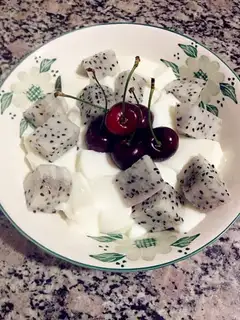 Frozen fruit milk
