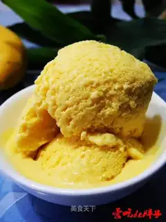 Mango ice cream