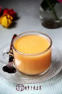 Carrots and bean milk