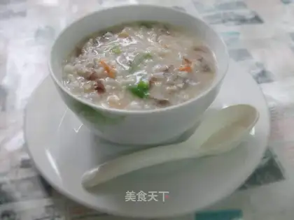 Crayfish congee