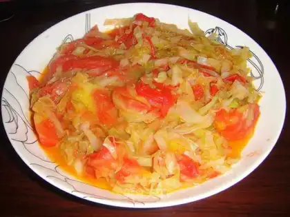 Tomato and cabbage