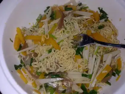 Mix noodles