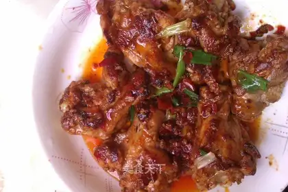 Spicy chicken wings