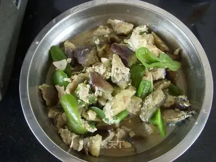 Cook eggplant soup