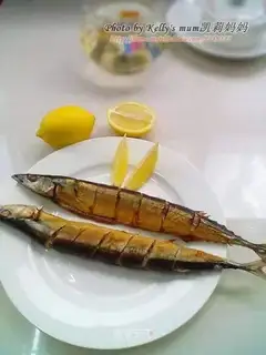 Baking the swordfish