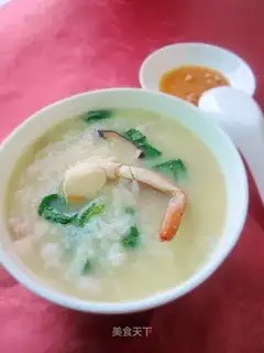 Crab congee