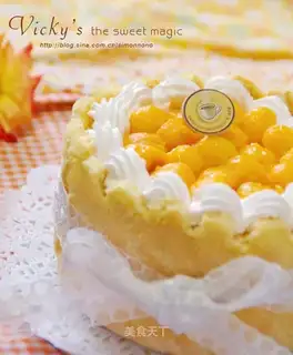 Mango cheesecake