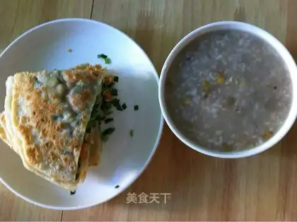 Quillard duck omelet