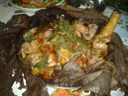 Frozen mint chicken