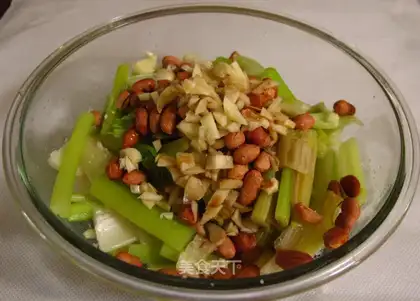 Celery peanuts