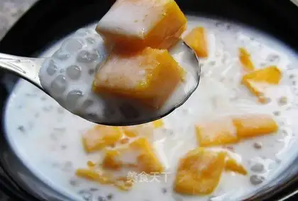 Coconut mango simil