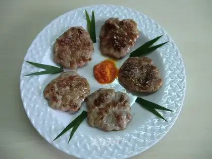 Sweet juice and pork
