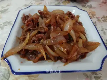 Onion chicken