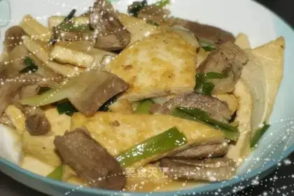 Fried tofu brings back the pot