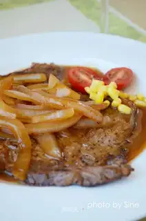 Fried steak