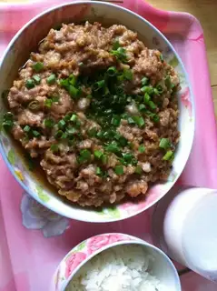 Oil-coated meatloaf