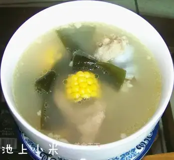 ♪ Sea-tucked corn dragonbone soup