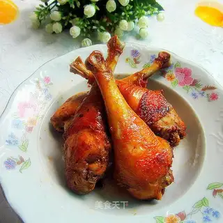 Red chicken legs
